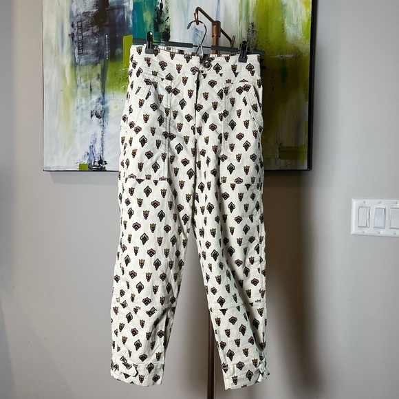 Printed Corduroys from Anthropologie - Picture 7 of 9